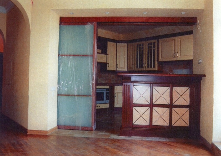 Перегородка для кухни в классическом стиле Нижний Тагил